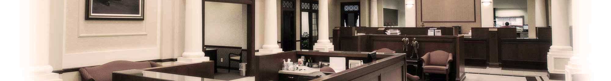 Main lobby of OSB Community Bank